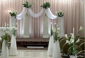 Cee S Blog There 39s A Plethora Of Good Ideas Emerging For 2012 Wedding Trends And We 39re Wedding Columns Wedding Pillars Church Wedding Decorations