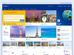 Booking Com Redesign Concept Web Design 2015 Concept Redesign