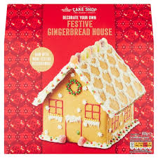 Prebaked gingerbread panels, icing, candy bones and most importantly, an icing decoration dog! Morrisons Decorate Your Own Festive Gingerbread House Morrisons