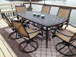 Hampton Bay Solana Bay 7 Piece Patio Dining Set Asr Set 1148 7 At The Home Depot Mobile Patio Dining Set Dining Set Patio