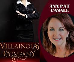Meet the cast of “Villainous Company” showing at the Delray Beach Playhouse  December 2nd-18th! KARI BUDYK (CLAIRE) has performed at the DBP since 2003  in her very first show, The Mousetrap, and