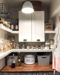 Perfectly labelled jars for every item! The Top 62 Small Pantry Ideas