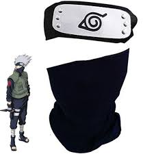 Collez les extrémités pour former un cercle; Masque Kakashi Cdiscount