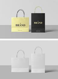 Paper Shopping Bags Mockup Mr Mockup Graphic Design Freebies Bag Mockup Graphic Design Freebies Free Business Card Mockup