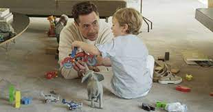 Robert Downey Jr And His Son Exton Play By The Pool Robert Downey Jr Downey Junior Downey