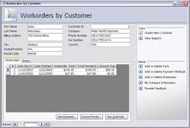Work Order Management Database Templates Office Templates Management