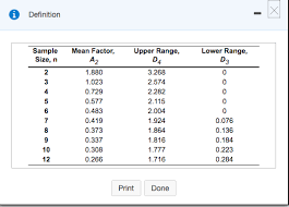 solved refer to table s6 1 factors for computing control