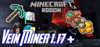 All you need to do is sneak and break any block (configurable) to break the entire vein. Vein Miner 1 17 Minecraft Pe Mods Addons