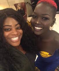 Nyakim Gatwech, South Sudanese model with the darkest skin in the world..!!  Amazing beauty..!! #AfricaDay2020