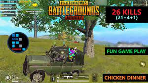 Hindi Pubg Mobile 26 Kills Fun Game Play With Amazing Chicken Dinner Youtube