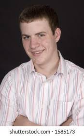 Young Man Ready Prom Stock Photo 46514866