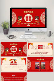 Create engaging presentations and impress your audience with your visual story. Chinese Wedding Invitation Dynamic E Card Ppt Template Powerpoint Pptx Free Download Pikbest