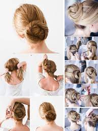 The high bun is a classic and chic way to keep your hair out of your face—and look elegant doing it. Simple Buns For Medium Length Hair Girls Fashion Hairstyle Blog