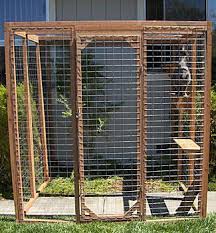 Over the past fifteen years we have developed and produced incredibly effective discounted outdoor gear for sale. Outdoor Cat Enclosure Redwood Steel Wire Kit Standard Kitten Sizes C D Pet Products