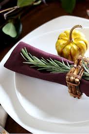 Wrap wishbone in copper foil tape and add place card. 60 Thanksgiving Table Settings Thanksgiving Tablescapes Decoration Ideas