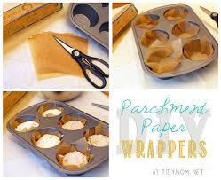 Diy Parchment Paper Wrappers At Tidymom Jpg 600 489 Berry Muffin Recipe Berry Muffins Bakery Style Muffins