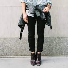 Trend Waist Knotting Again Madewell With The Answers On This One You Guys And With A My So Ca Jacket Tied Around Waist Jacket Around Waist Leather Jacket