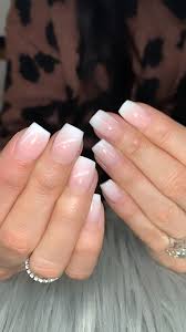 Long (nails can be cut down and filed to your desired length with a nail clipper and nail file). Ombre Nails Short Coffin Nails Designs Pink White Nails Pink Ombre Nails