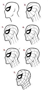 Draw with me spiderman mask easy and learn how to draw characters from marvel cartoons drawings with marker. How To Draw Spiderman Aprende A Dibujar Comic Como Dibujar A Spiderman Spiderman Dibujo Para Colorear