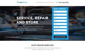 Working in the car mechanics field can be rewarding and fun. Car Repair Responsive Landing Page Template Templatemonster