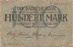 All questions and comments are private. 100 Mark Badische Bank Federal State Of Baden Numista