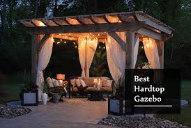 Gazebos are also in demand for garden weddings, retail landscapes, poolside green spaces, and wherever you wish to add a fresh perspective on your garden. Best Hardtop Gazebo 2021 Review Buying Guide