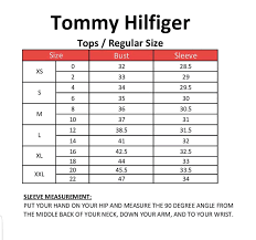 Tommy Hilfiger Clothing Size Chart Tommy Hilfiger Outfit Clothing Size Chart Tommy Hilfiger