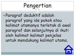 Oleh karena itu kami akan membahas mengenai contoh kalimat utama, dengan. Contoh Paragraf Deduktif Terbaru Dan Terlengkap Needsindex Com