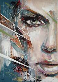 Image result for artist painting of face
