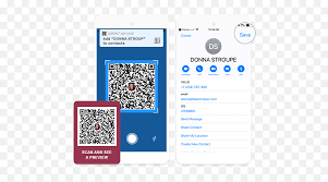 They're the perfect bridge between print and digital. Create A Virtual Vcard Qr Code On Business Card Png Facebook Icon For Business Card Free Transparent Png Images Pngaaa Com