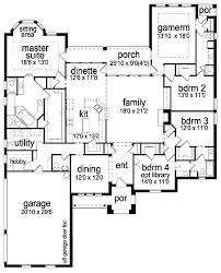 Tudor Style House Plan 4 Beds 3 5 Baths 3135 Sq Ft Plan 84 714 House Plans One Story House Plans How To Plan
