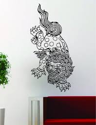 Maybe you would like to learn more about one of these? Foo Dog Tattoo Art Chinese Decal Sticker Wall Vinyl Decor Boop Decals