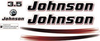 Same day shipping on most orders! Johnson 3 5 Hp Sticker Marketplace