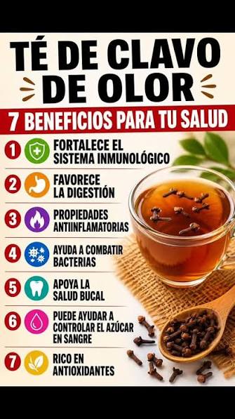 SaludVerde | ¿Sabías que el clavo de olor puede ayudar a combatir hongos,  bacterias y otros microorganismos? Conoce más sobre sus beneficios. Más  información: https://www.gob.pe/es/n/1205528