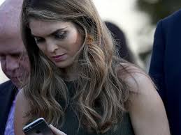 Getty images) when the flight touched down at john glenn columbus international airport, photographers captured hicks descending the steps of the. Hope Hicks Becomes Donald Trump S Third Communications Director In Eight Months The Independent The Independent