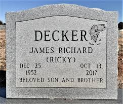 James Richard “Ricky” Decker (1952-2017) - Find a Grave Memorial