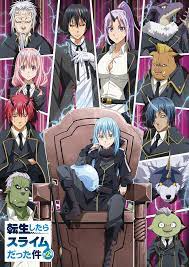 El Anime Tensei Shitara Slime Datta Ken 2 Estrena Nuevo Poster Oficial Personajes De Anime Anime Fondo De Anime