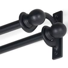 Sliding Door Curtain Rod Soporte Cortinas Cortineros De Metal Barras De Cortina