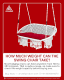 How much weight can the swing chair take?