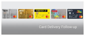 How can i use my bdo credit card? Bdo Mastercard Request For Card Delivery Status Home