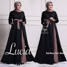 Busana muslimah wanita dewasa masa kini yang selalu ryn fashion update setiap waktu. Harga Baju Gamis Hitam Terbaik Dress Muslim Fashion Muslim Juli 2021 Shopee Indonesia