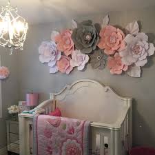Make your own homemade halloween decorations. Paper Flower Wall In Girls Bedroom Grey Pink And White Paper Flower Walls Artificial Silk Flower Walls Le Paper Flower Wall Paper Flowers Girls Room Decor
