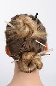 I know this sounds weird, but the photos should easily show you how i'm hooking and twisting it into a loop. Hair Pin Sticks Pair Classic France Luxe