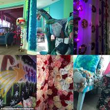 Bella thorne's house is so extraordinary that she loves to share it with the whole world. Bella Thorne Is Offering Guided Tours Of Her Psychedelic House Daily Mail Online