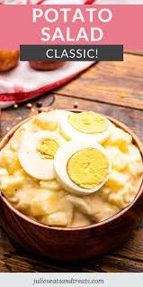 Make This Traditional Potato Salad Recipe All Summer Long It S Perfect For Potlucks Backyar How To Cook Potatoes Potato Salad Traditional Potato Salad Recipe