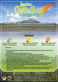 Pesan Konservasi Dalam Puisi Puisi Tentang Cycloop Kementerian Lhk