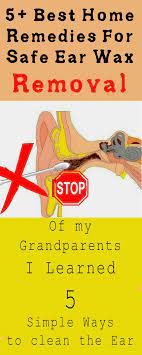 5 Best Home Remedies For Safe Ear Wax Removal Fitness Beauty Hair Workout Health Diy Skin Ear Wax Removal Health Home Remedies