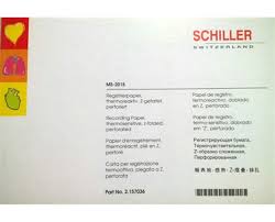 Schiller 2 157036c Thermosensitive Chart Paper For Ms 2015 Z Folded