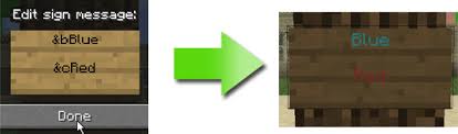 These can include the server's motd, plugin messages and chat . Formatted Signs Empire Minecraft Wiki