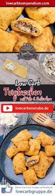 Teigtaschen Mit Feta Schinken Aus Dem Ofen Low Carb Teigtaschen Lecker Herzhaft Gefullt Mit Fe Teigtaschen Leckere Low Carb Rezepte Low Carb Rezepte